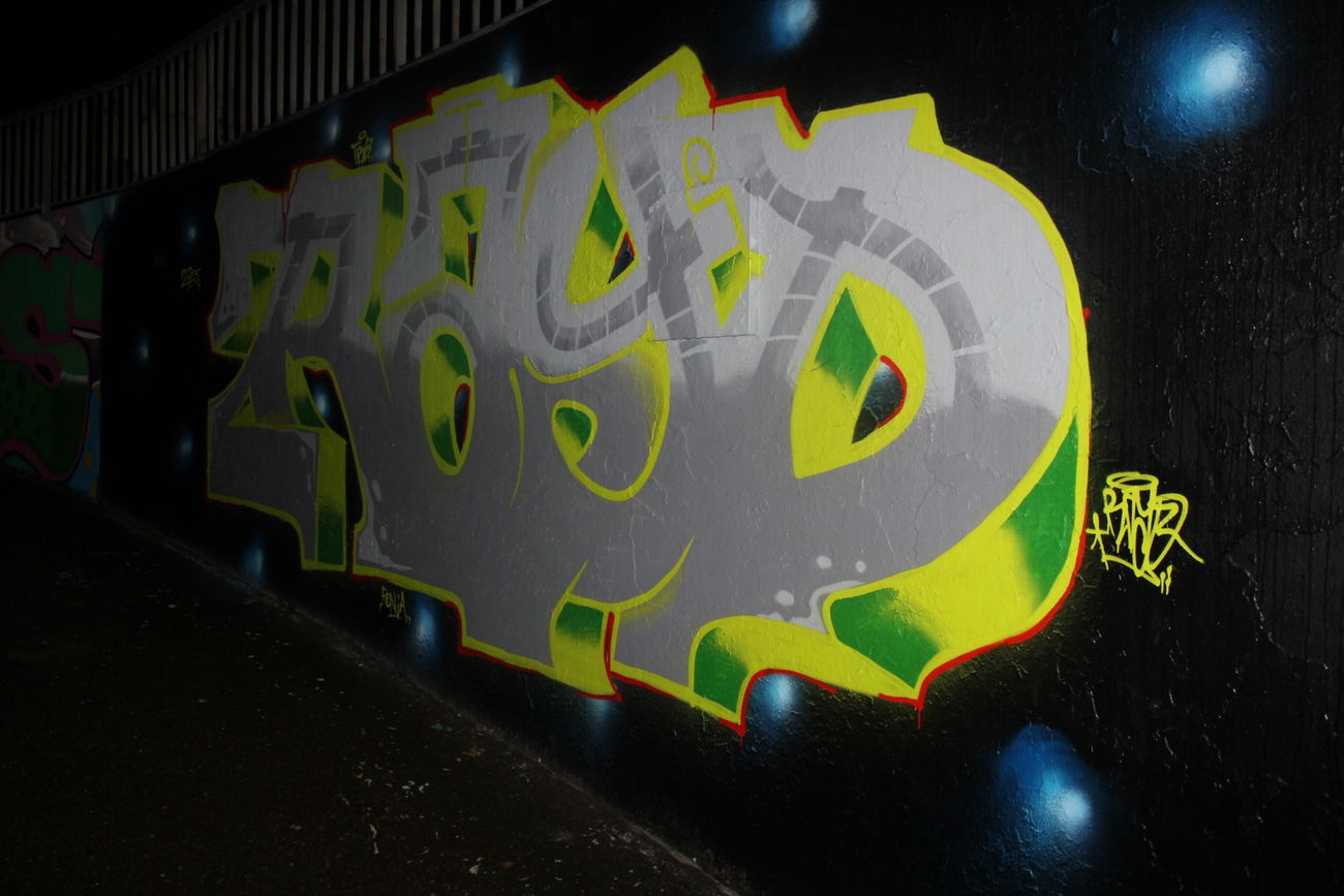 Graffiti Wall - Photo by Bumsbert - Stuttgart