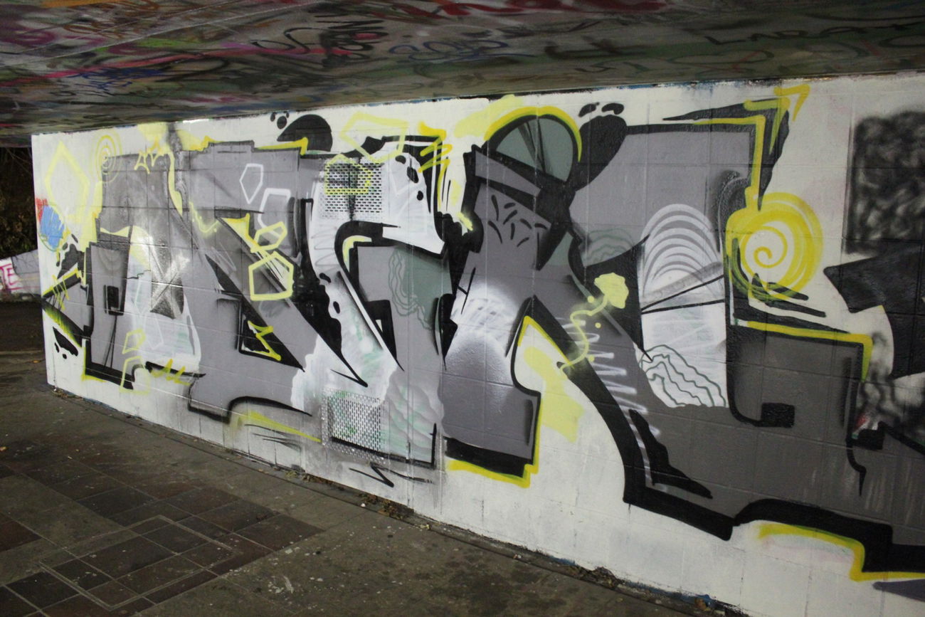 Graffiti Wall - Photo by Bumsbert - Stuttgart