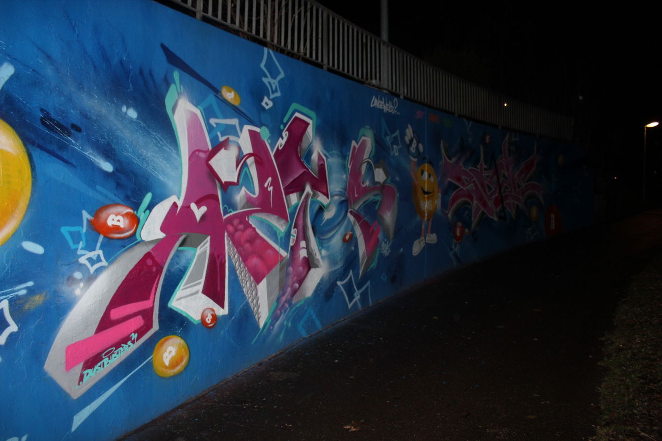 Graffiti Wall - Photo by Bumsbert - Stuttgart