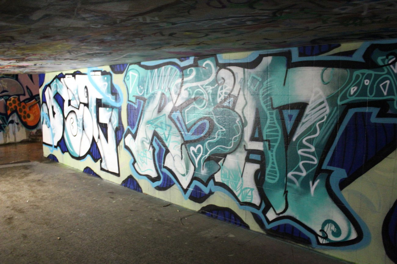 Graffiti Wall - Photo by Bumsbert - Stuttgart