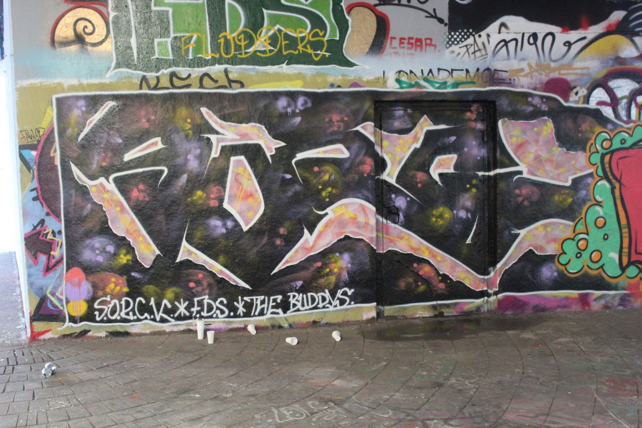 Graffiti Wall in STUTTGART - Photo by Bumsbert