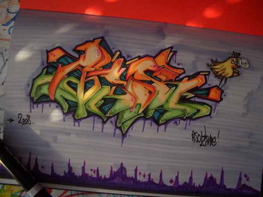 Graffiti Sketch - Photo by Bumsbert