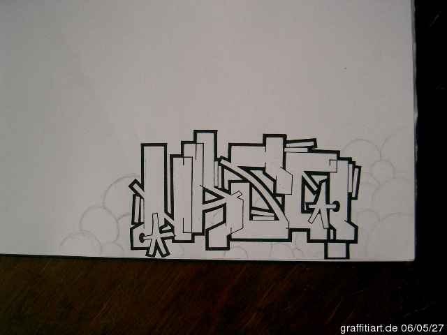 Graffiti Sketch - Photo by Bumsbert