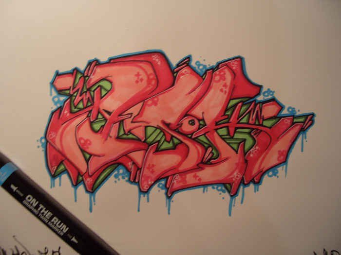 Graffiti Sketch - Photo by Bumsbert