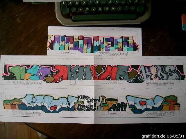 Graffiti Sketch - Photo by Bumsbert