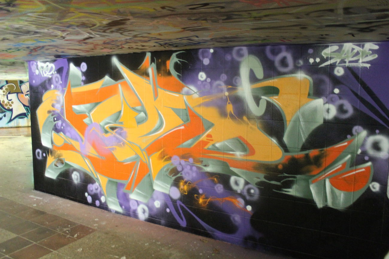 Graffiti Wall - Photo by Bumsbert - Stuttgart