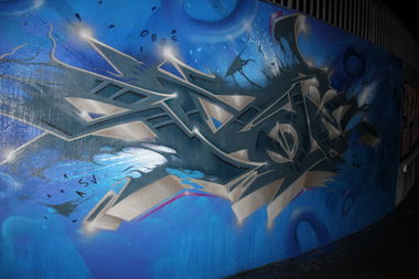 Graffiti Wall - Photo by Bumsbert - Stuttgart