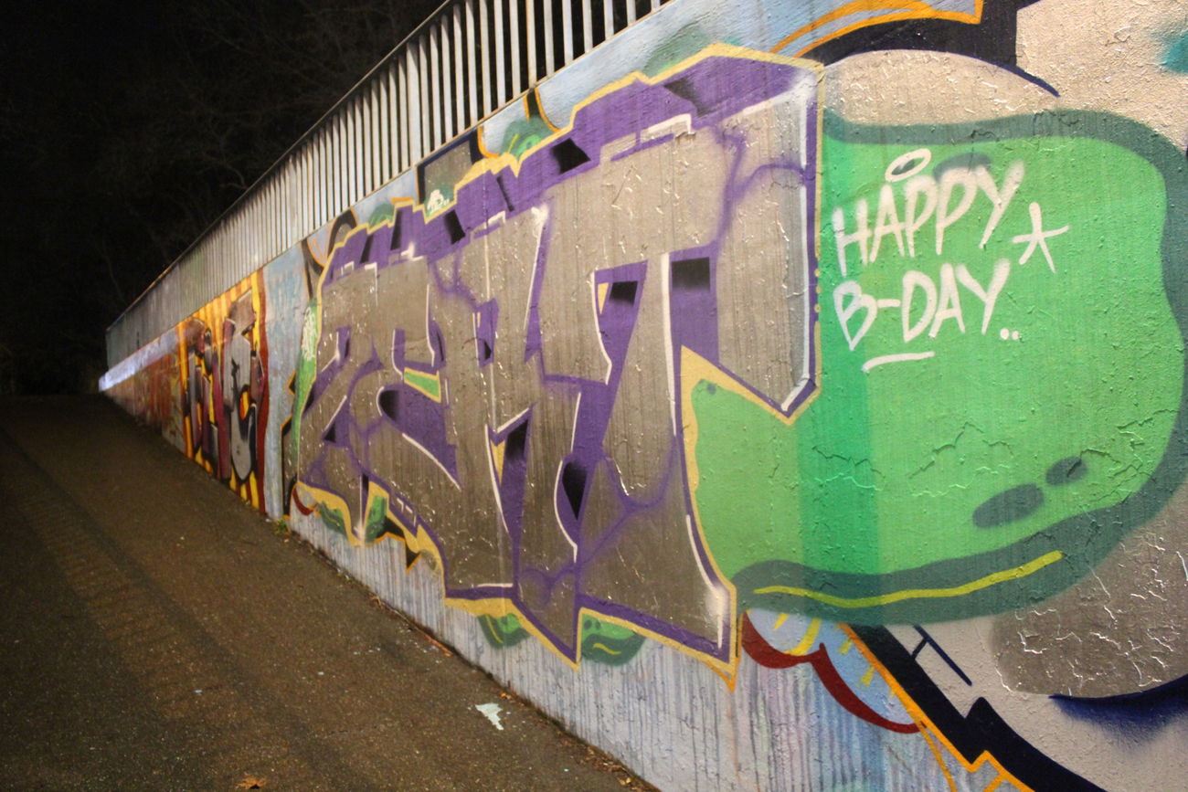 Graffiti Wall - Photo by Bumsbert - Stuttgart