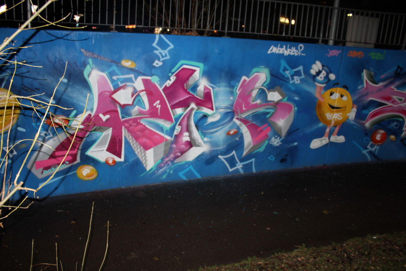 Graffiti Wall - Photo by Bumsbert - Stuttgart