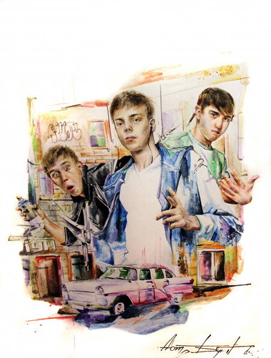 Graffiti Sketch - Photo by Bunt - for, friend (2012)