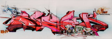 Graffiti Sketch - Photo by Bunt (2012)