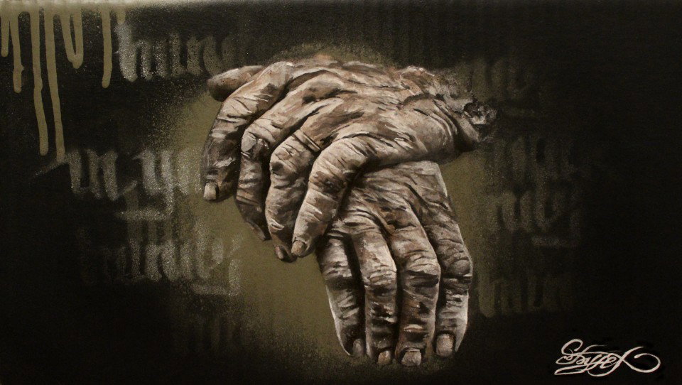 Graffiti Sketch in Russia - Photo by Bunt (2012)