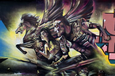 Graffiti Wall in Ekaterinburg - Photo by Bunt (2012)