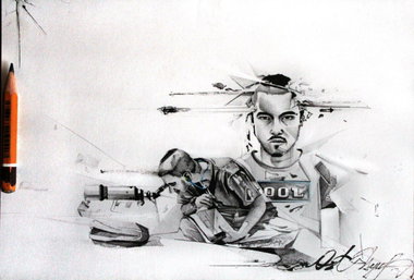 Graffiti Sketch - Photo by Bunt (2012)