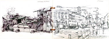 Graffiti Sketch - Photo by Bunt (2012)