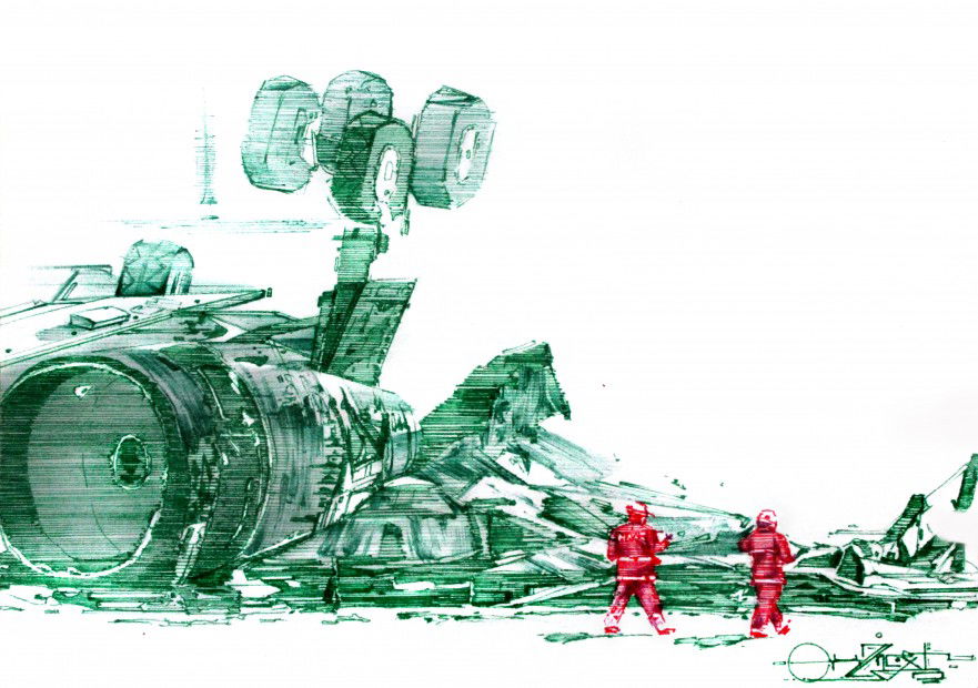 Graffiti Sketch - Photo by Bunt (2012)