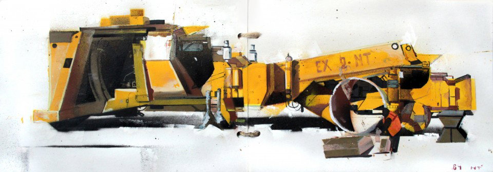 Graffiti Sketch - Photo by Bunt - mecanismo (2013)