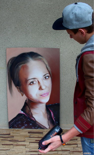 Graffiti Wall in Russia - Photo by Bunt (2013)