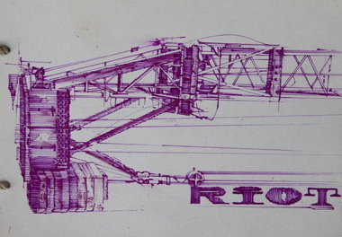 Graffiti Sketch - Photo by Bunt (2013)