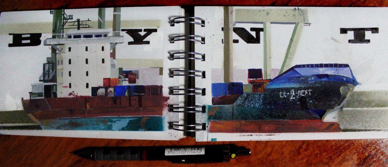 Graffiti Sketch - Photo by Bunt (2013)