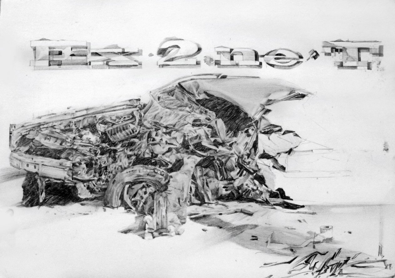 Graffiti Sketch - Photo by Bunt (2013)