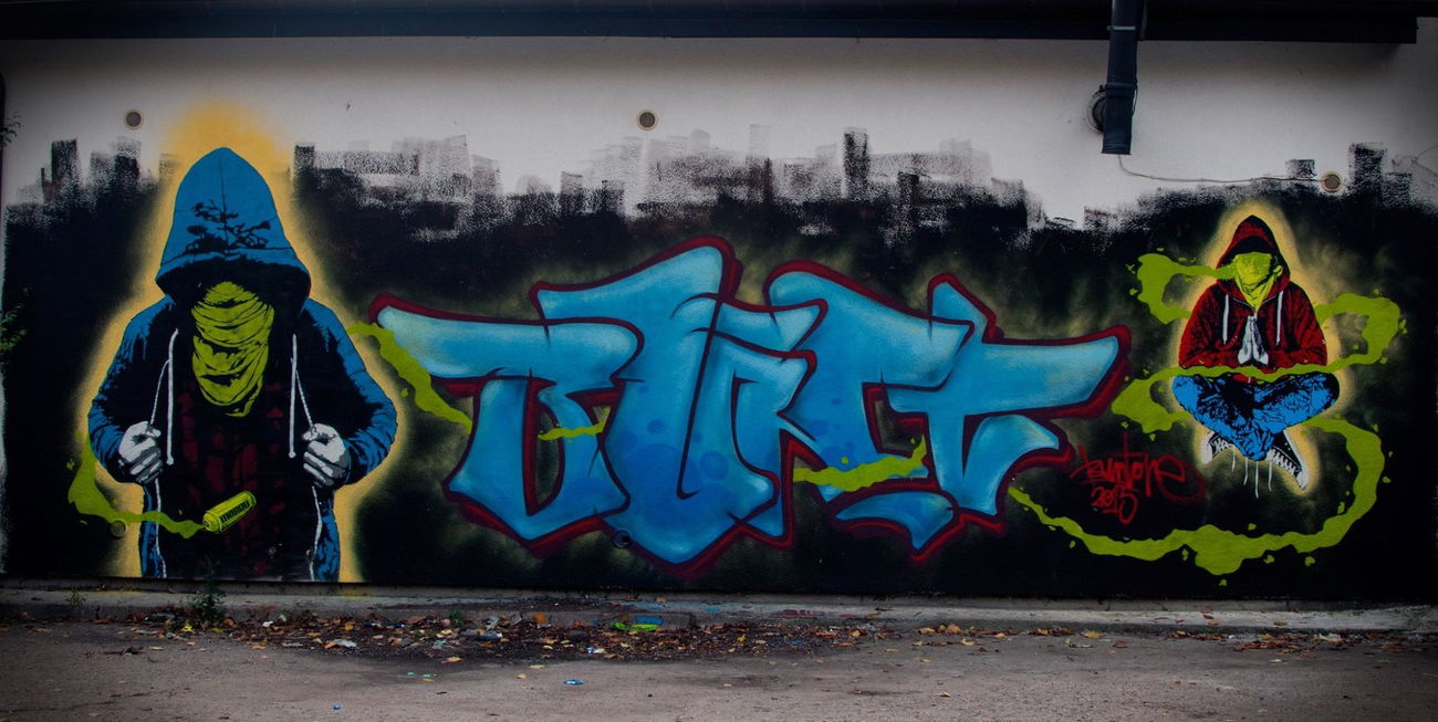 Graffiti Wall - Photo by BuntOne (2015)