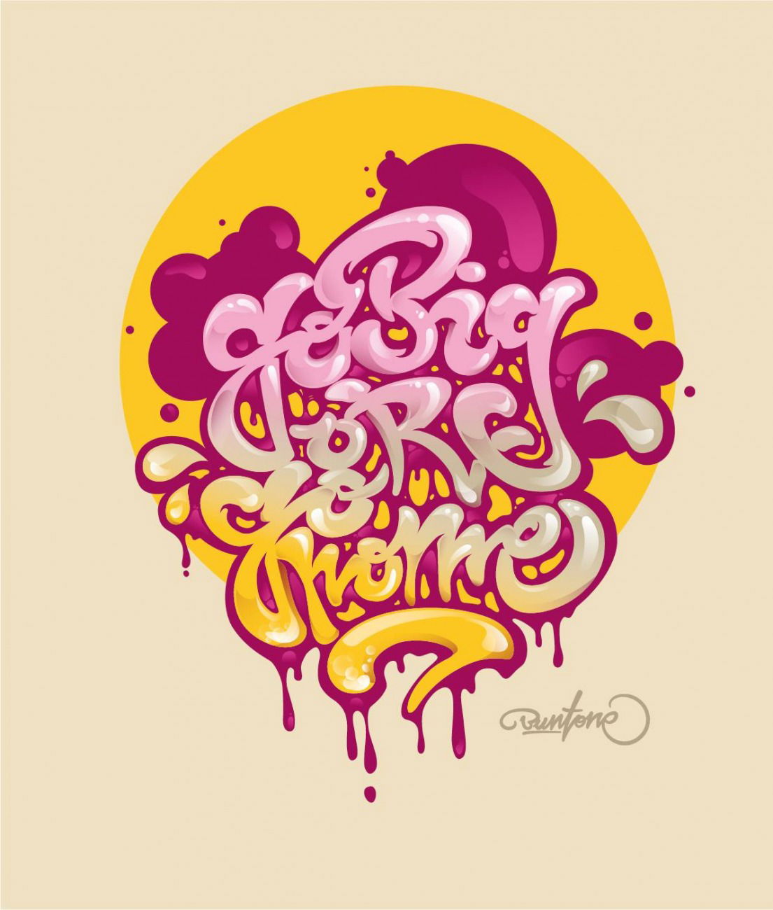 Graffiti Artwork - Photo by BuntOne (2015)