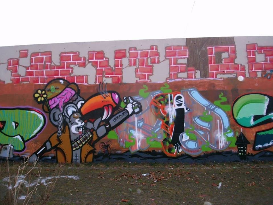 Graffiti Wall - Photo by Bunteropa - SGIO (2014)