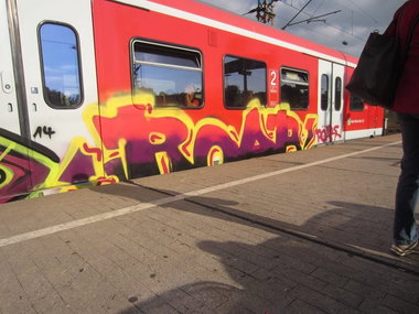 Graffiti Train - Photo by Bunteropa - sgioroar (2014)