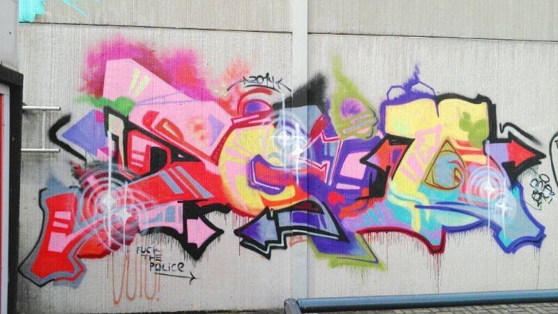 Graffiti Wall - Photo by Bunteropa - SGIO (2014)