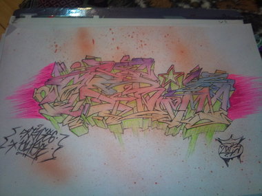 Graffiti Sketch - Photo by Bure4Kupus