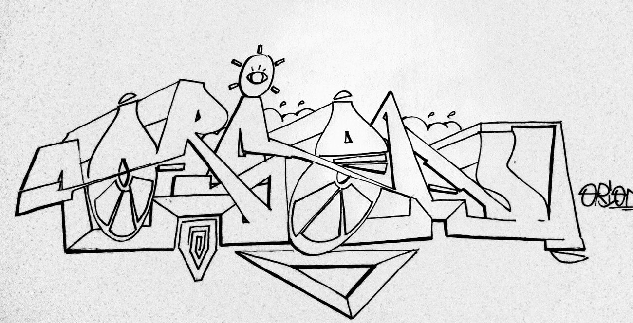 Graffiti Sketch - Photo by BurnYa285