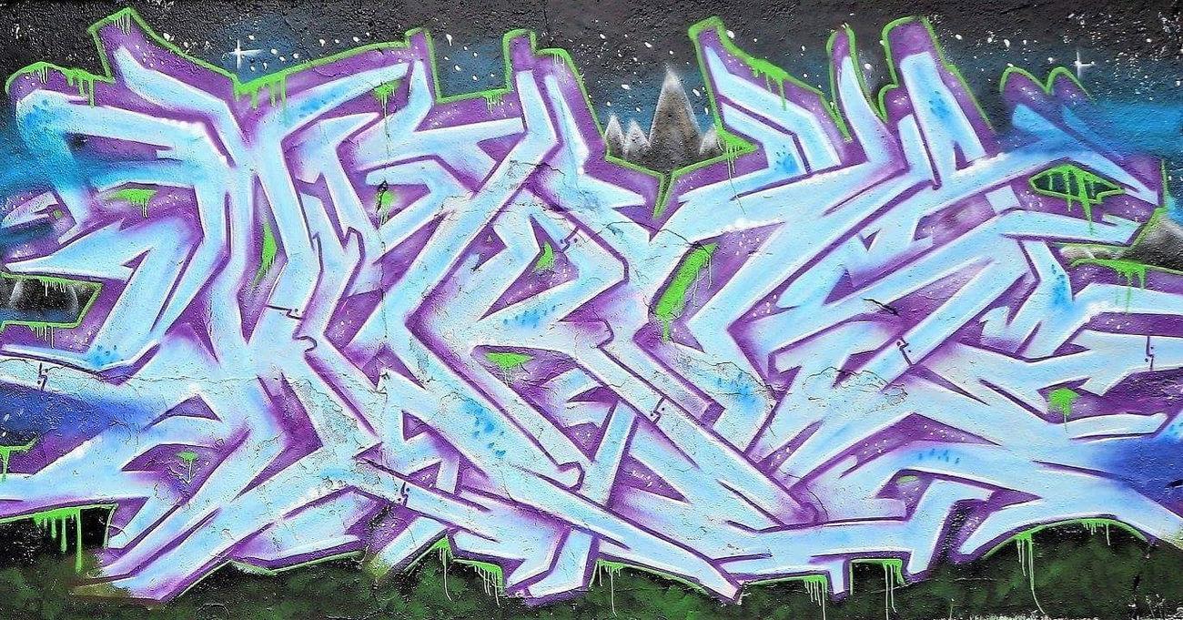 Graffiti Wall - Photo by Burnsone