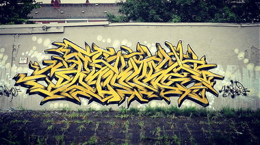 Graffiti Wall - Photo by Burnsone