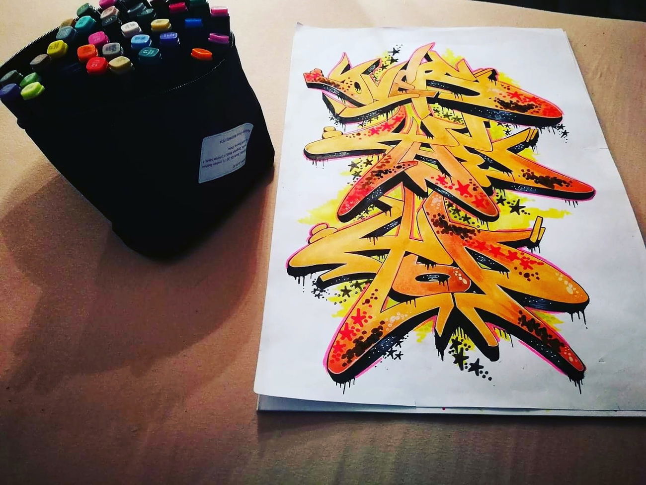 Graffiti Sketch - Photo by Burnsone