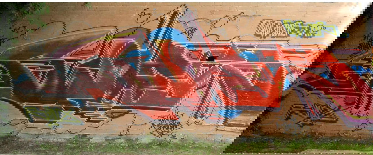 Graffiti Wall - Photo by CALUE