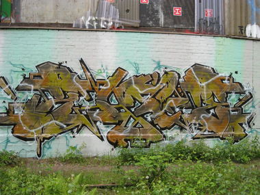 Graffiti Wall in Kiel - Photo by CALUE - Zkie