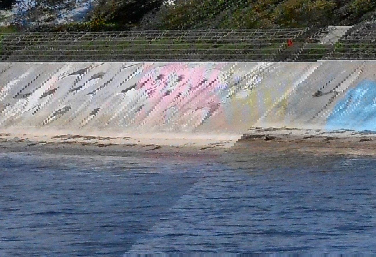 Graffiti Bombing in Mönkeberg - Photo by CALUE - CKS, JBK, Parez