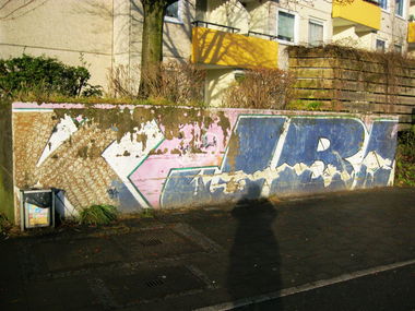 Graffiti Wall in Kiel - Photo by CALUE - JBK (1994)