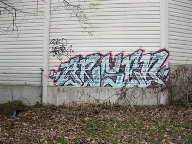 Graffiti Wall in Kiel - Photo by CALUE - arsen, rk