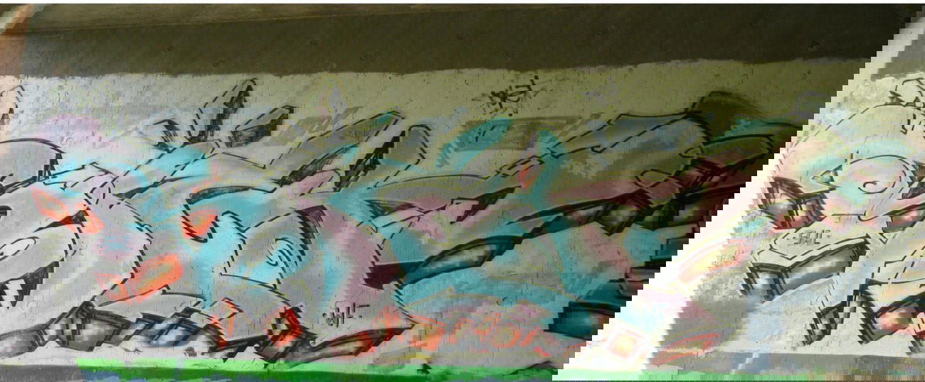 Graffiti Wall in Kiel - Photo by CALUE - Siet, wf, swc