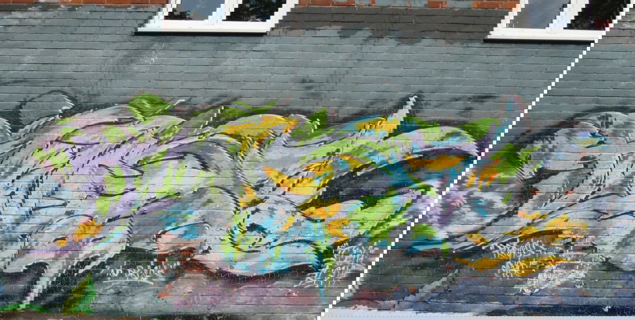 Graffiti Wall in Kiel - Photo by CALUE - Meth, twek