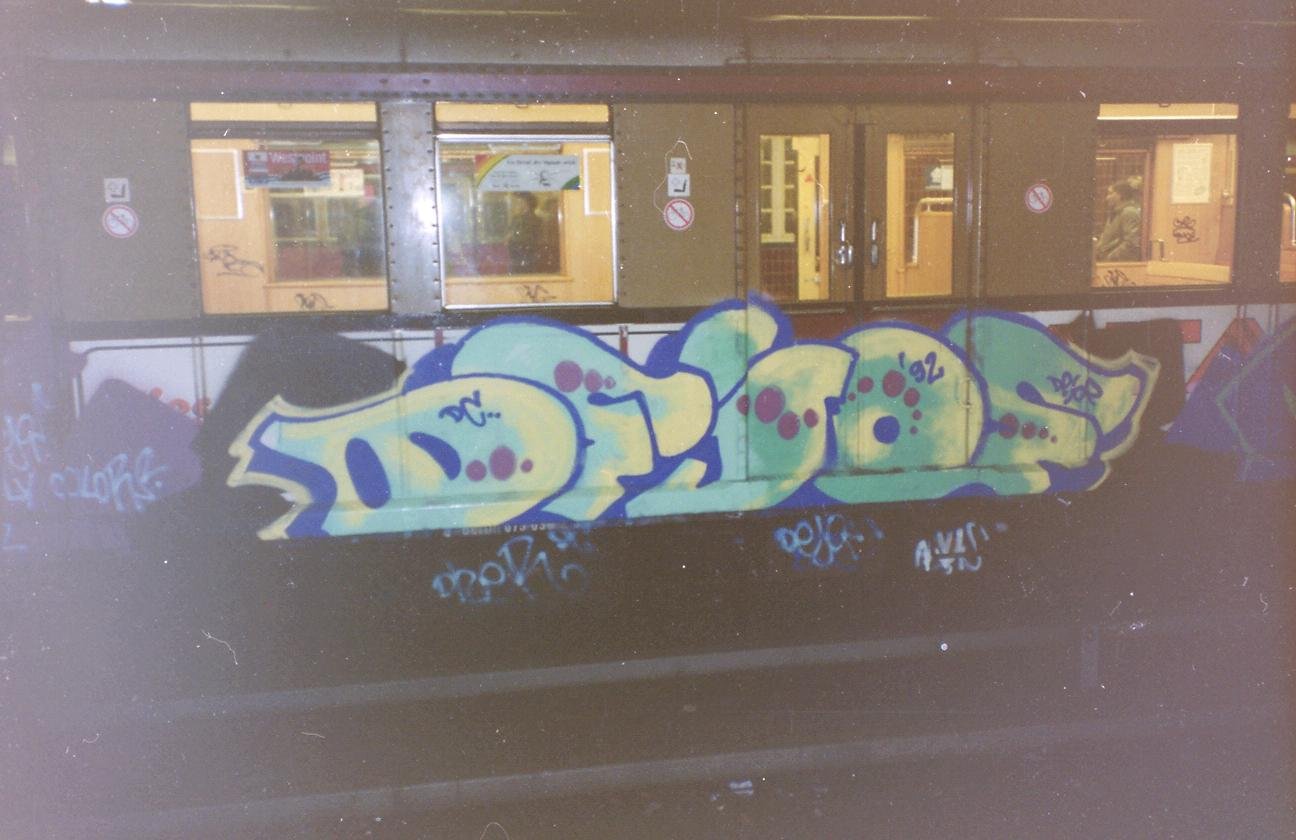 Graffiti Photo by CANFLY - dejodejoe, DC, Berlin (1992)