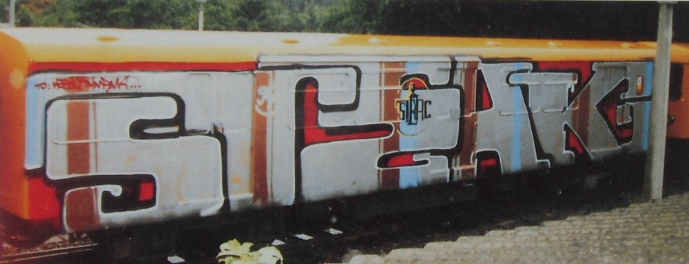 Graffiti Photo by CANFLY - steak, CAF, UBahn