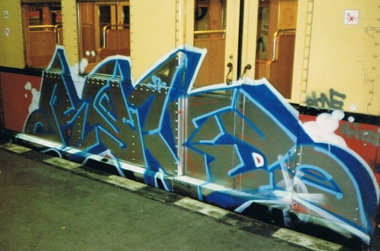 Graffiti Photo by CANFLY - rone, BCA, SBahn (1993)