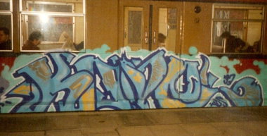 Graffiti Photo by CANFLY - kone, ADS, SBahn (1993)
