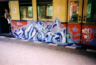 Graffiti Photo by CANFLY - nose, TRS, SBahn (1994)