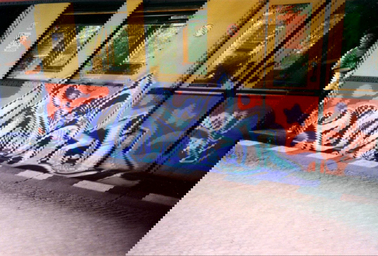 Graffiti Photo by CANFLY - nose, TRS, SBahn (1994)