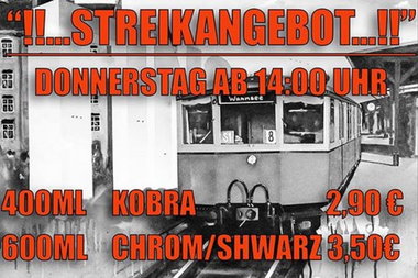 Graffiti Photo by CANFLY - STREIKANGEBOT, SBahn, BR475 (2014)