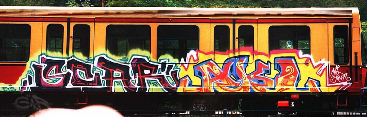 Graffiti Photo by CANFLY - scar, skar, aco (2000)
